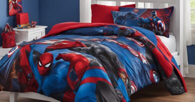 Personalized Kids Bedding with Superheroes