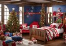 Personalized Kids Holiday Bedding